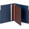 Чехол для карт PIQUADRO Urban PP1518UB00R/BLGR, синий/серый