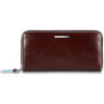 Кошелек женский PIQUADRO BLUE SQUARE PD3229B2/MO (коричневый)