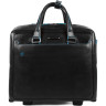 Сумка дорожная PIQUADRO BLUE SQUARE (BV4729B2/N) 20x55x40см 20л. 2.58кг. кожа черный BV4729B2-N